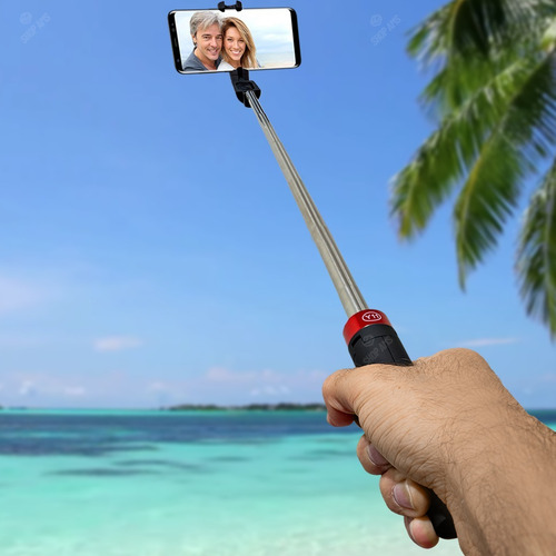 Imagem 8 de 8 de Tripé Celular Bastão Selfie Com Rotação Bluetooth Modelo Y11
