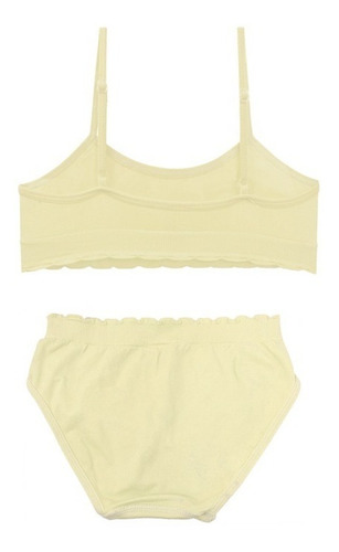 Conjunto Top Y Calzón Bikini Niñas Cn4080-11080