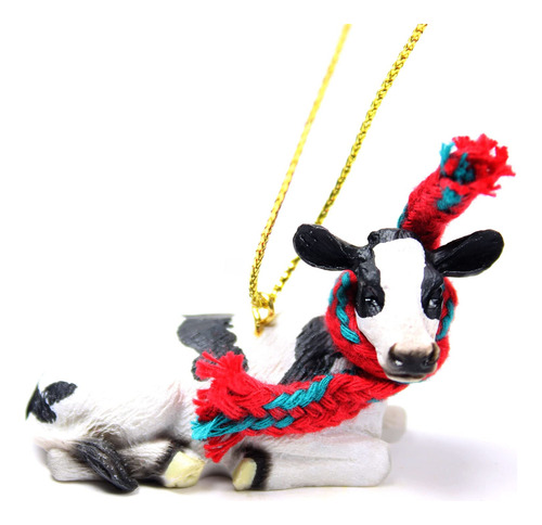 Conversation Concepts Holstein Cow - Adorno De Navidad En Mi