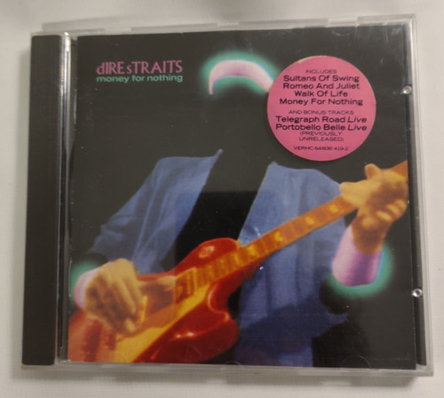 Cd Dire Straits Money For Nothing (made In West Germany)