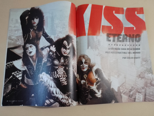 Rolling Stone Lote X 4. Metallica - Iorio - Kiss. Caballito. (Usado)