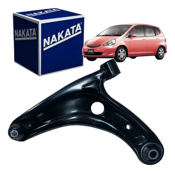 Bandeja Suspensão Dianteira Esquerda Nakata Fit 2003 A 2008 Fit 2003 A 2008