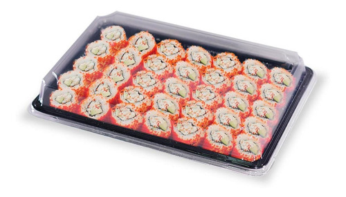 Embalagem Descartável Combinado Delivery Sushi Sashimi G