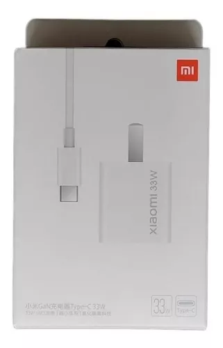 CARGADOR XIAOMI MI CARGADOR DE PARED 33W TIPO A+C