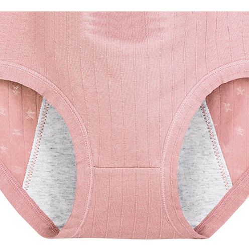 Ropa Interior Grande De Color Liso Cómoda A Prueba De Fugas