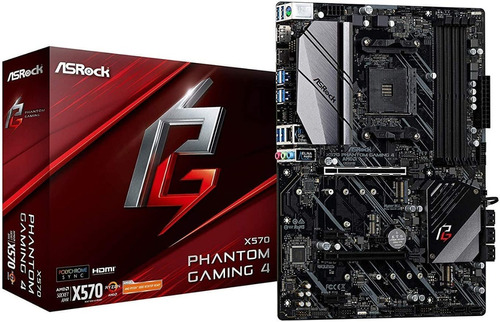 Motherboard Asrock X570 Phantom Gaming 4/amd Zen 2000 Y 3000