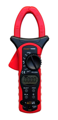 Pinza Amperimétrica Digital Pr-206a Prasek