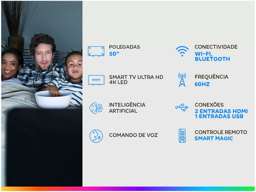 Imagem 8 de 9 de Smart Tv LG 50'' 4k Uhd 50up7750 Hdr Bluetooth Wifi 2021