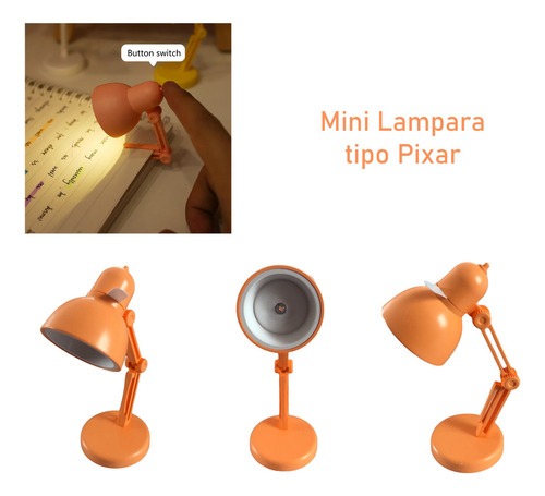 Mini Lampara Decoración Hogar Led Cálido Plegable