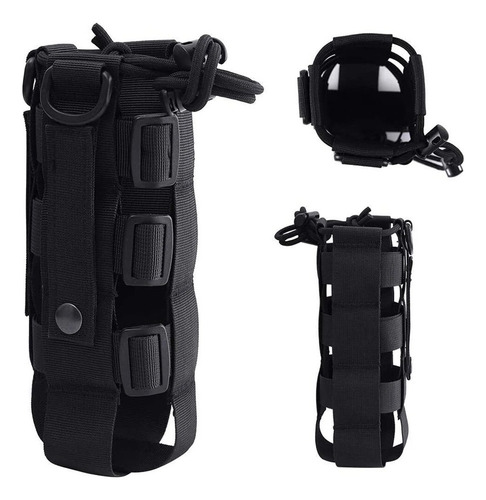 Funda Táctica Molle Para Botellas De Agua Ajustable Milita