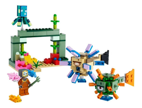 Imagem 2 de 5 de Blocos De Montar Lego Minecraft A Batalha Do Guardião