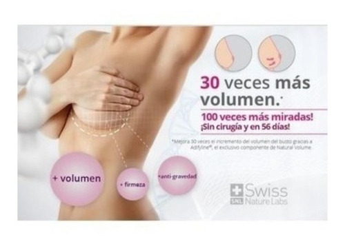 Imagen 7 de 9 de Natural Volume - Incrementa Busto / Pecho Paquete 60 Dias