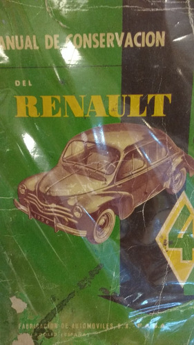 Manual Renault 4 Original Usuario