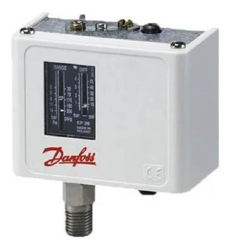 Pressostato Kp35 -0,2a7,5 Bar M36 Danfoss 060-113391