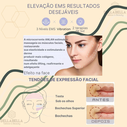 Anlan Removedor De Rugas Com Vibração Sônica Para Massagem