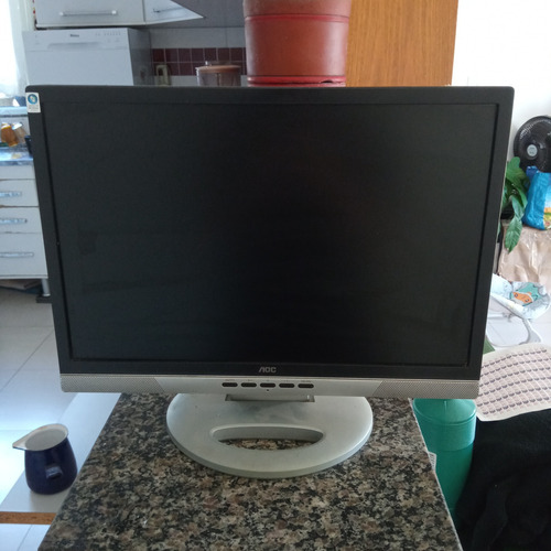 Monitor Lcd Aoc 19 Pol 912vwa - Leia Anuncio (Usado)