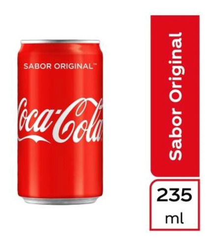 Refresco Coca Cola Original 235ml Sabor Original | MercadoLibre
