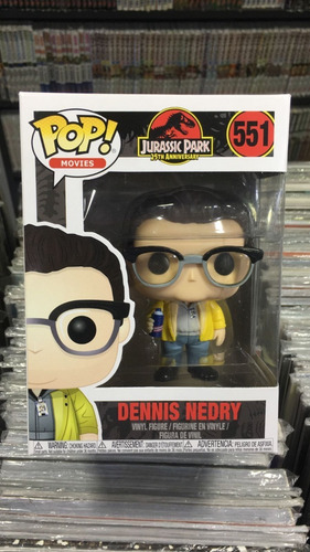 Imagen 1 de 3 de Funko Pop! Movies Jurassic Park - Dennis Nedry #551
