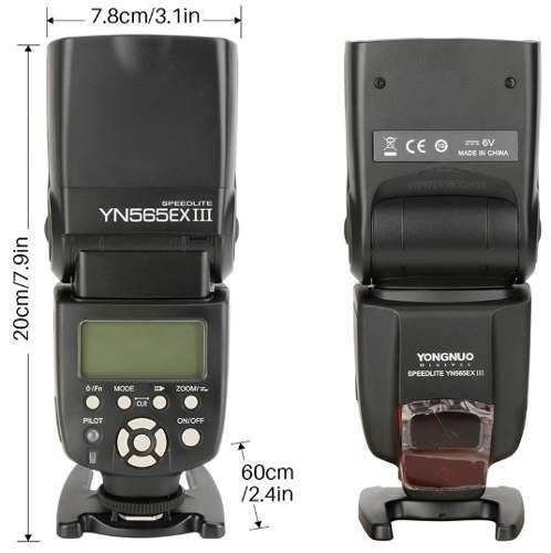 Flash Yongnuo Com Ttl Yn565 3 Lançamento Canon Profissional