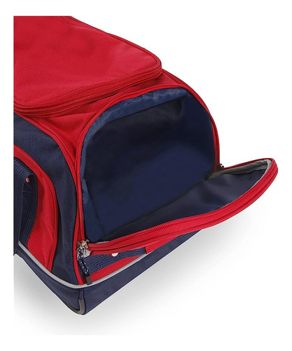 Nautica Submariner 22 Duffel, Red/navy