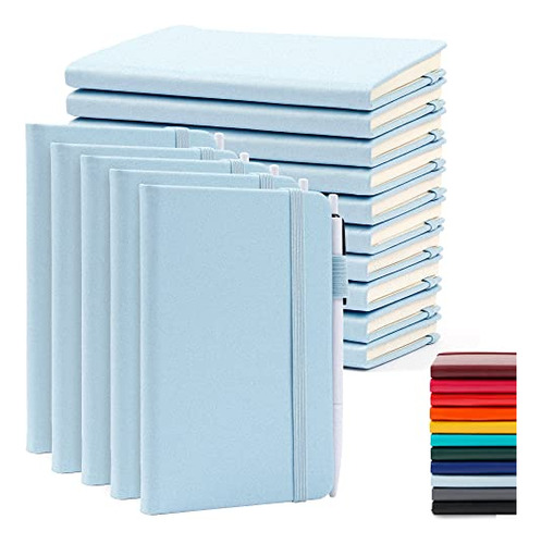 Feela - Paquete De 15 Cuadernos Pequenos Con 15 Boligrafos N