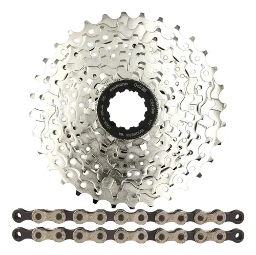 Pacha Cassette 8 Vel Shimano Hg51 11-32 + Cadena Kmc Z8