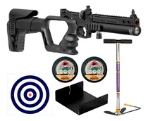 Comprar Pistola Chumbinho Pcp 5.5mm Ht Air Jet + Bomba + Acessórios