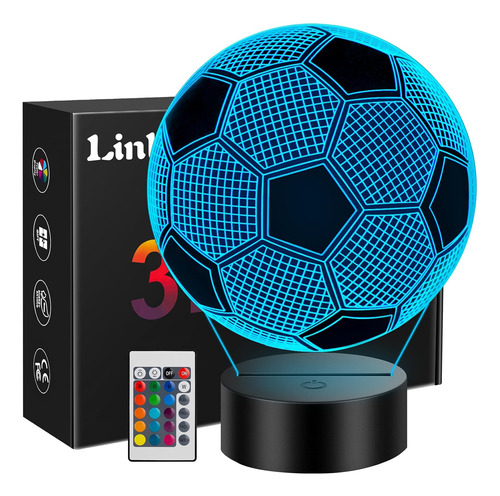 Linkax Regalos De Fútbol Para Niños Y Niñas, Ilusioón 3d, Lá