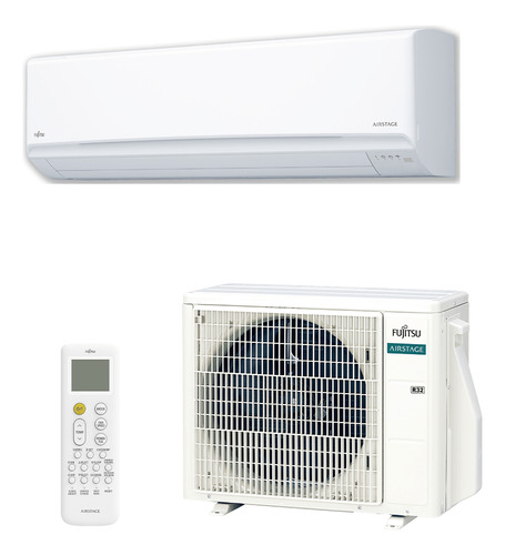 Ar Cond Hw Fujitsu Inverter Airstage Premium 12k Qf 220v R32