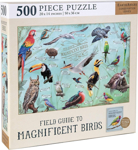 Rompecabezas Pájaros Magníficos 500 Piezas