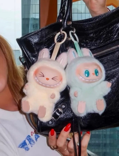 Labubu Pelúcia Monstros Chaveiro Pop Surpresa Colecionável
