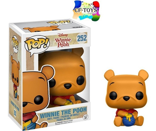 Winnie Pooh Oso Funko Pop Disney Tarro De Miel Cf
