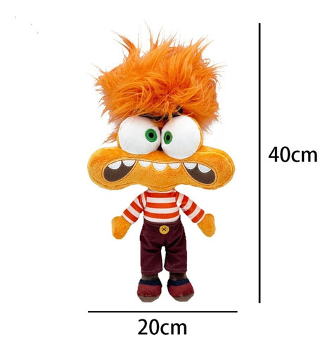 Peluche Inside Out 2, Regalo Ideal Para Niños, Muñeco