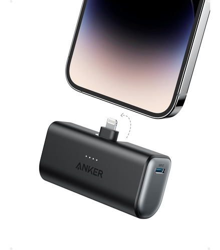 Anker Nano Cargador Portatil Para iPhone, Con Conector Light