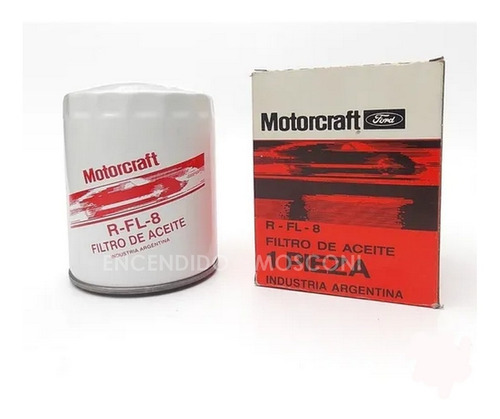 Filtro De Aceite Para Ford Falcon 62/91 Motorcraft Fl-1