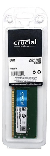 Memoria 8gb Ddr4 Crucial