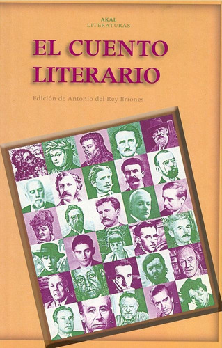 CUENTO LITERARIO, de Del Rey Briones, Antonio. Editorial Akal, tapa pasta blanda en español, 2001