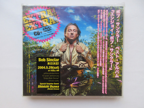 Bob Sinclar - Enjoy - Movie & Mix - Cd + Dvd - Japonés 20 