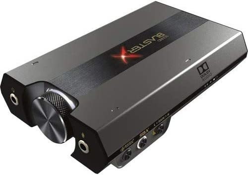 Sound Blasterx G6 Hi-res 130db 32 Bits/384 Khz Dac