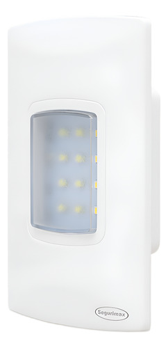 Luz Luminária Lâmpada De Emergência Embutir Parede 100lumens