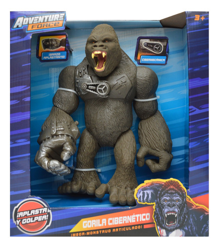 Gorila Cibernético Adventure Force Mega Mounstruo Articulado
