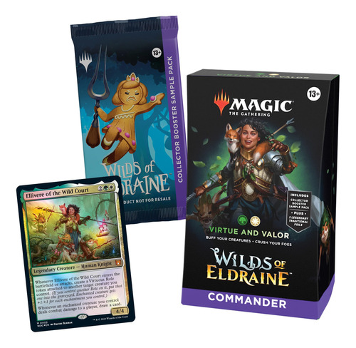 Magic The Gathering Wilds Of Eldraine Commander Deck - Virtu