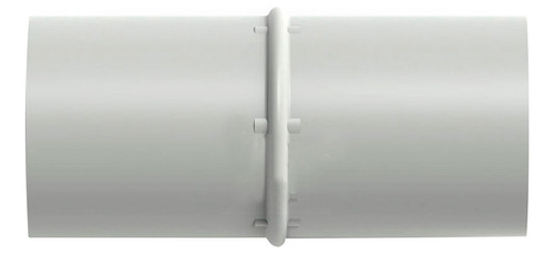 Unión Conector Tubo Rígido Corrugado Pvc 40mm Genrod