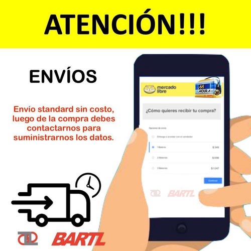 Bateria Moura 150 Amp Toyota Hilux Garantía 15 Meses