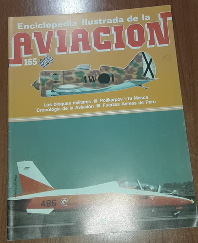 Revista Enciclopedia Ilustrada De La Aviacion N°165