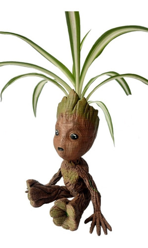 Baby Groot Maceta Guardianes De La Galaxia Juguete Impresión