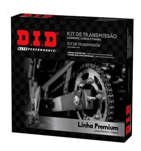 Kit Transmision Completo Did P/ Honda Xr 150l 45-14 Full