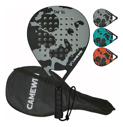 100% Carbono Raqueta Tipo Paddle Raquetas De Pádel Camewin