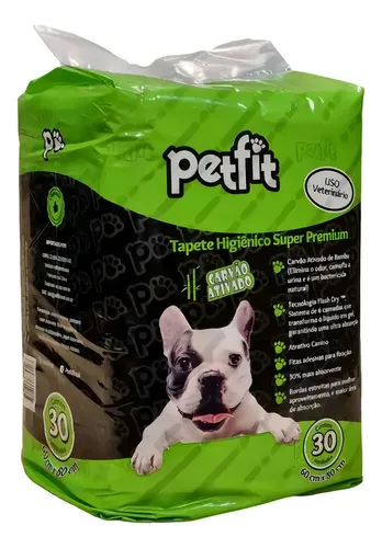 Tapete Higiênico Bamboo Super Premium 30 Unidades - Petfit