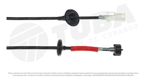 Cabo Velocimetro Para Gol Ae 1.0 Cfi - Gol Ap - Parati Ap 94